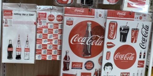 Daiso ダイソー 探険 コカ コーラ コレクション およげ１００円