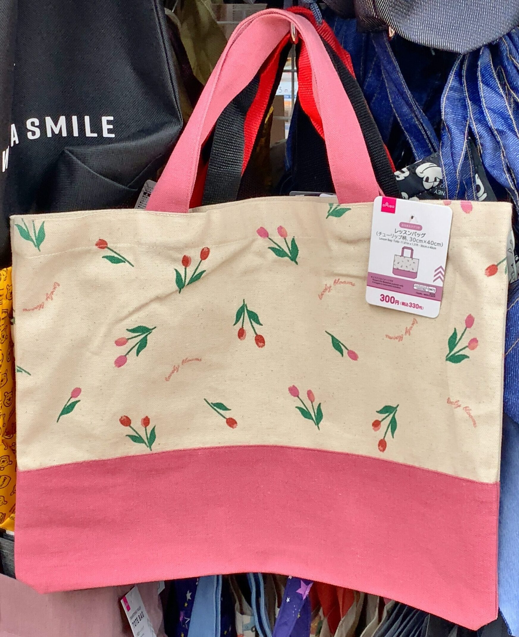 DAISO（ダイソー）探険「レッスンバッグ」 | およげ100円